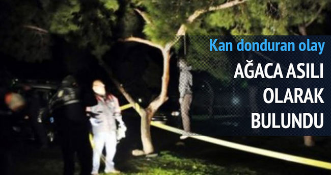 AĞACA AŞILMIŞ HALDE BULUNDU
