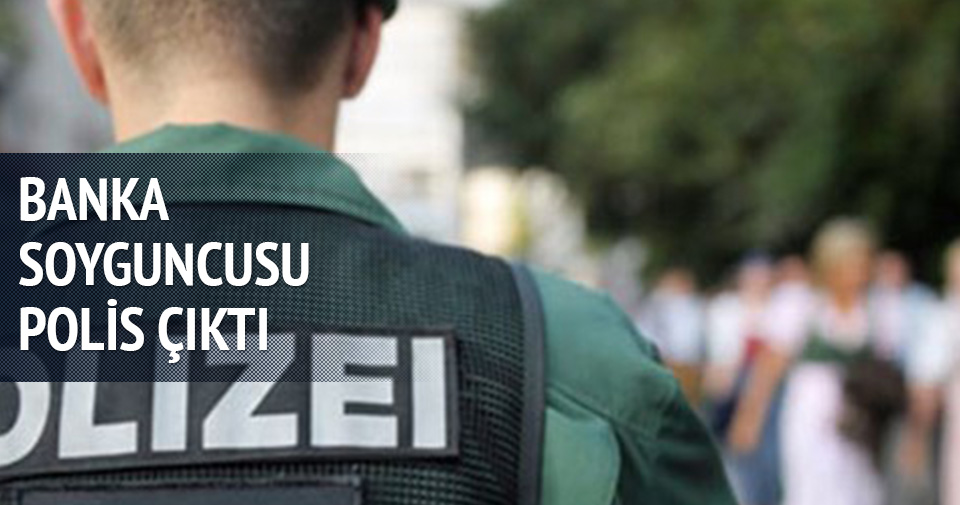 BANKA SOYGUNCUSU POLİS ÇIKTI