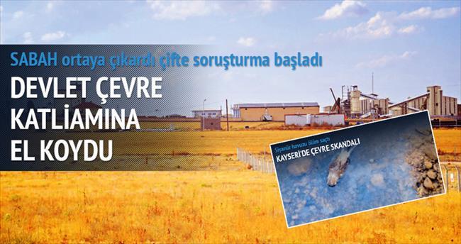 Çevre katliamına devlet el koydu