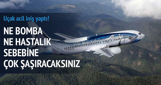 UÇAK, ACİL İNİŞ YAPTI