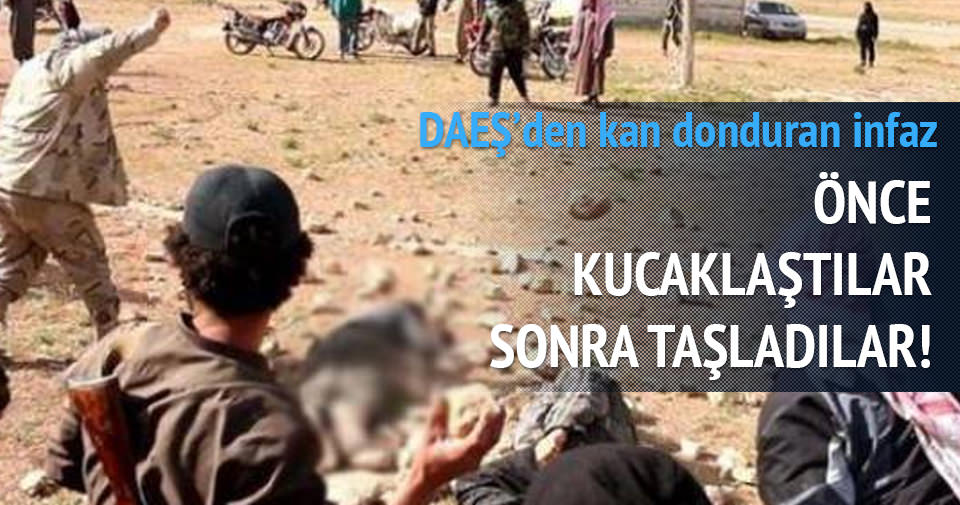 DAEŞ EŞCİNSELLERİ TAŞLADI