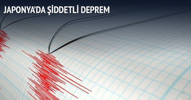 Japonya'da şiddetli deprem