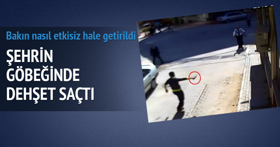 SALDIRGAN GENÇ DEHŞET SAÇTI