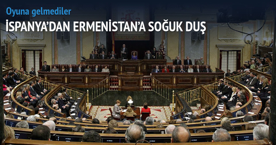 İSPANYA'DAN ERMENİSTAN'A SOĞUK DUŞ