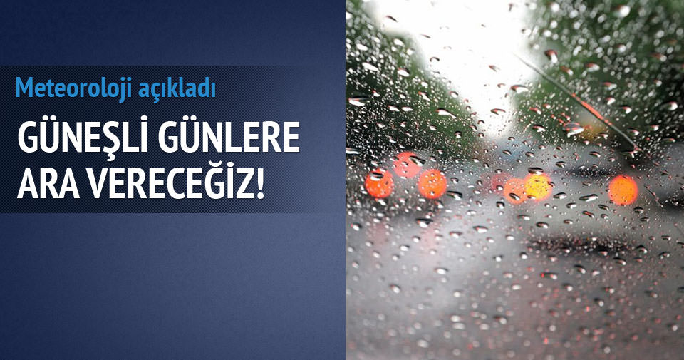 YURTTA 5 GÜNLÜK HAVA DURUMU!