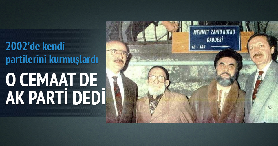 İskenderpaşa Cemaati de AK Parti dedi