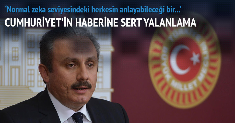 AK Parti'den Cumhuriyet'e sert yalanlama!