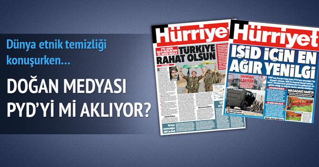 Doğan Medyası PYD'yi aklıyor