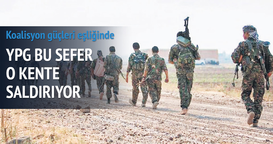 YPG MİLİSLERİ RAKKA YOLUNDA