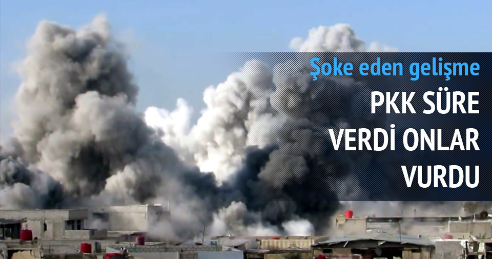 PKK SÜRE VERDİ, ONLAR BOMBALADI
