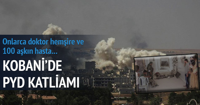 Kobani'de YPG katliamı