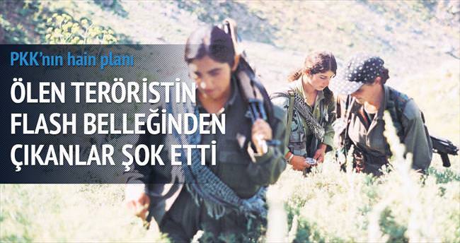 Ölü teröristin flash belleğinden PKK'nın kaçırdığı çocuklar çıktı