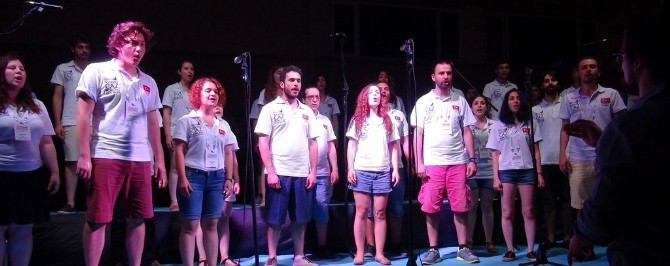 Çanakkale’de Boğaziçi Caz Korosu’ndan Muhteşem Konser