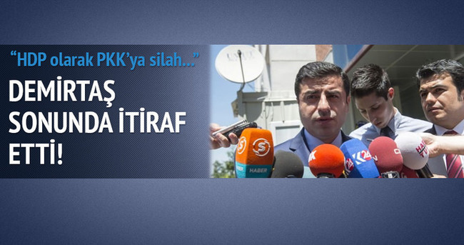 Demirtaş: HDP olarak PKK'ya silah bıraktıramayız