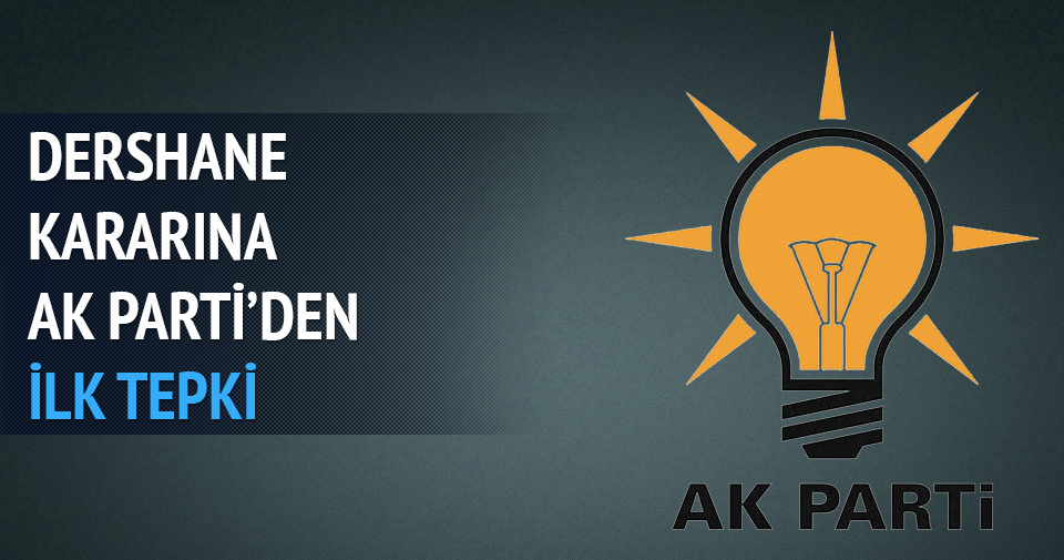 AK Parti'den AYM'ye ilk tepki!