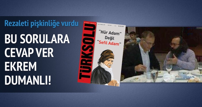 Ekrem Dumanlı, Gökçe Fırat ile iftar yemeğinde!