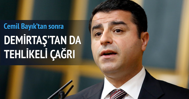 Demirtaş: Halkımız kendi güvenliğini almak zorunda