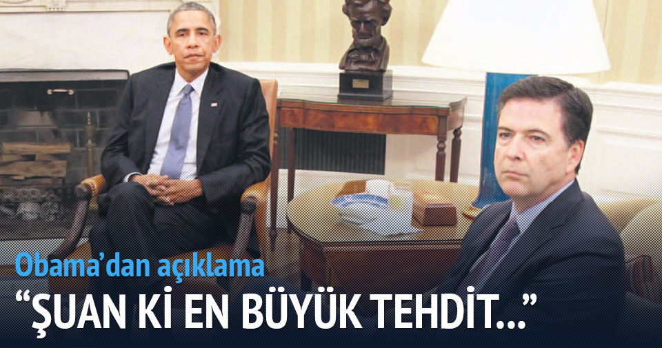 'En büyük tehdit DAEŞ'