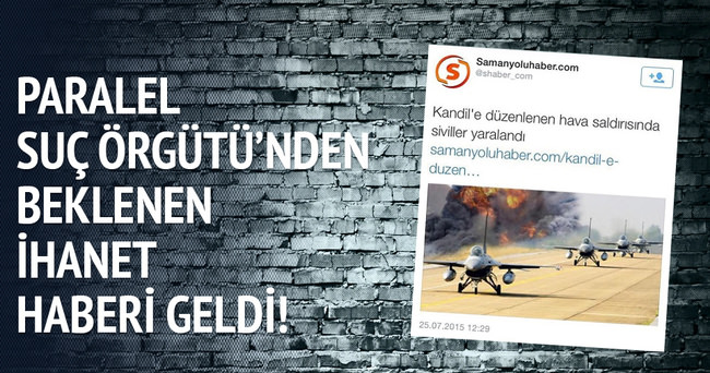 Paralel'in TSK'yı karalama çabası