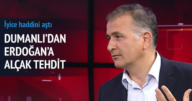 Ekrem Dumanlı Cumhurbaşkanı Erdoğan'ı tehdit etti!