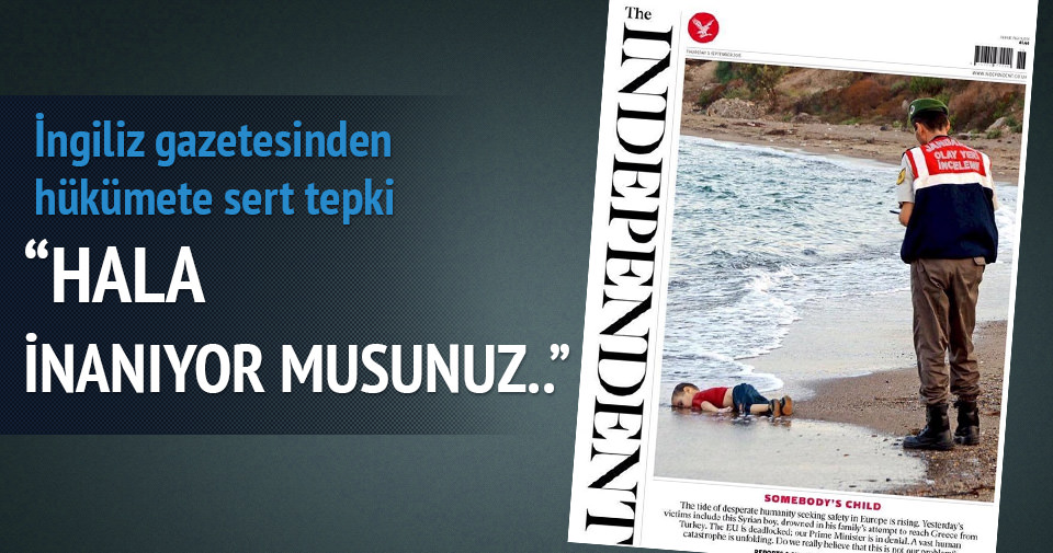 Kıyıya vuran çocuk dünyanın gündeminde