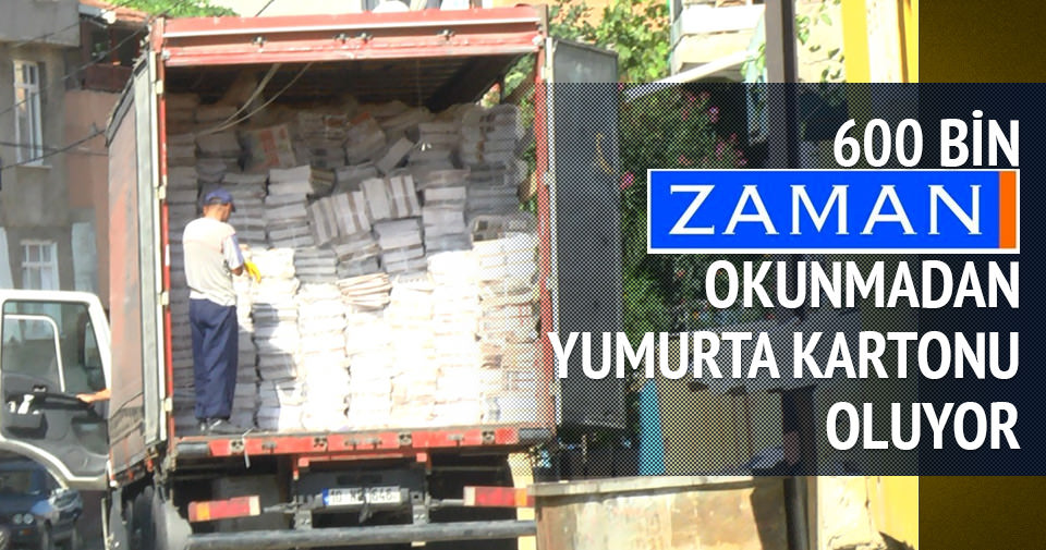 600 bin Zaman'ı bir deponun bekçisi okuyor