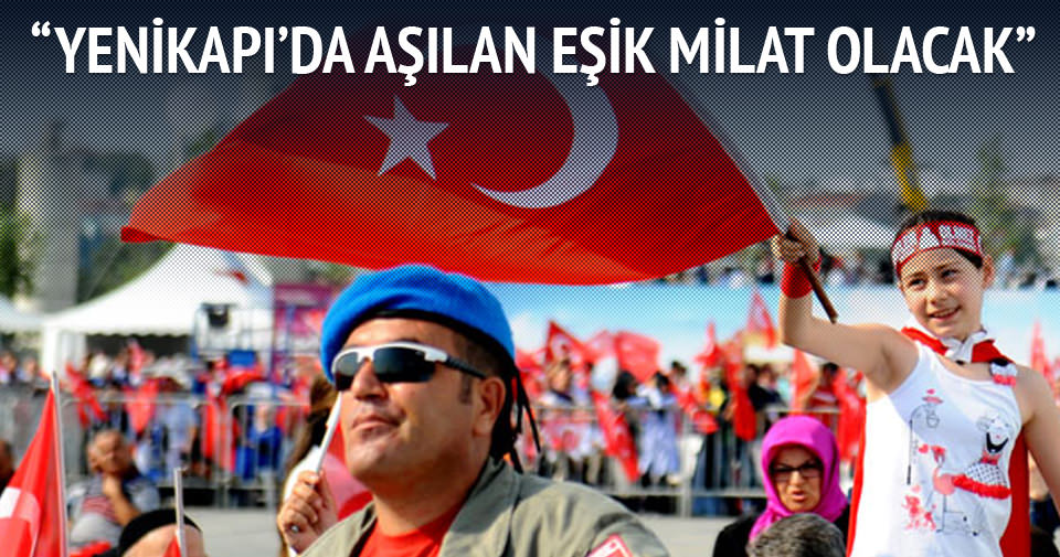 Usta kalemler dev mitingi yorumladı