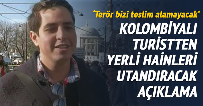 Terör bizi teslim alamayacak