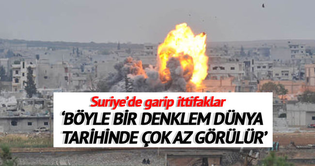 Suriye'de garip ittifaklar!