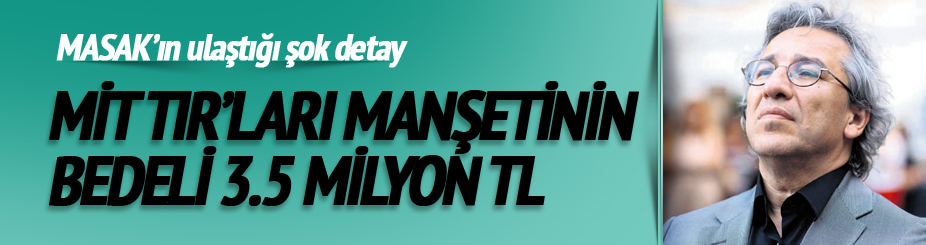 Can Dündar'a 3.5 milyon TL elden verildi