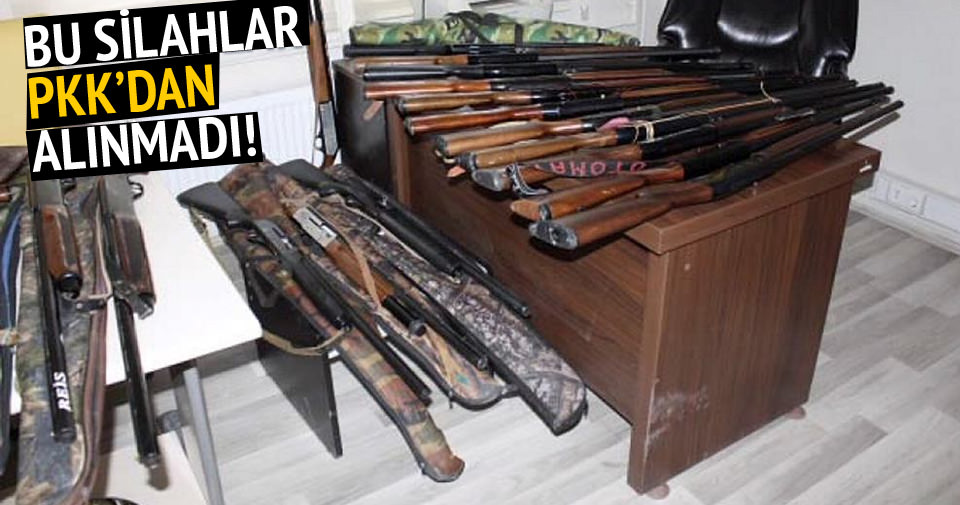 Van'da av yasağına uymayanların silahlarına el konuldu!