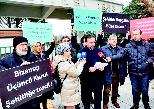 Boğaziçi Üniversitesi şehitlerimizin kemiklerini sızlattı