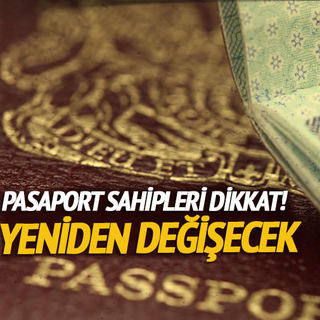 Pasaport sahipleri dikkat