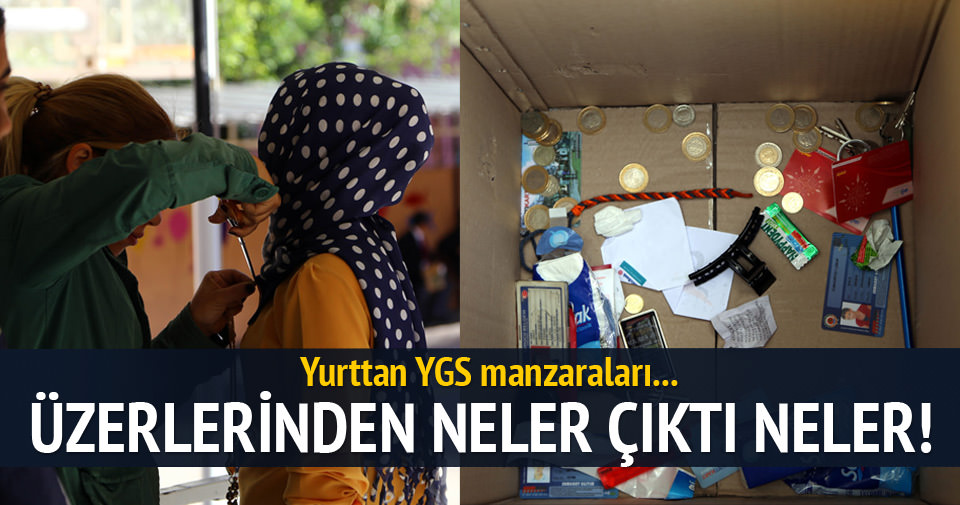 Yurttan YGS manzaraları