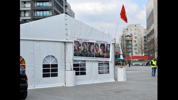 PKK'ya izin verdiler: Avrupa'nın göbeğinde...
