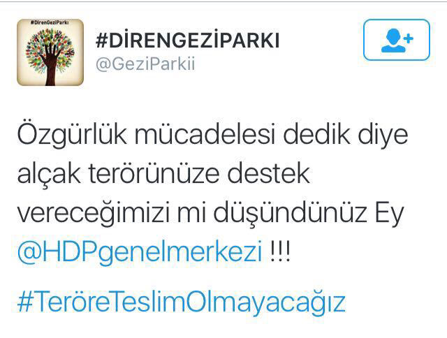 Geziciler'den HDP'ye terör şoku!