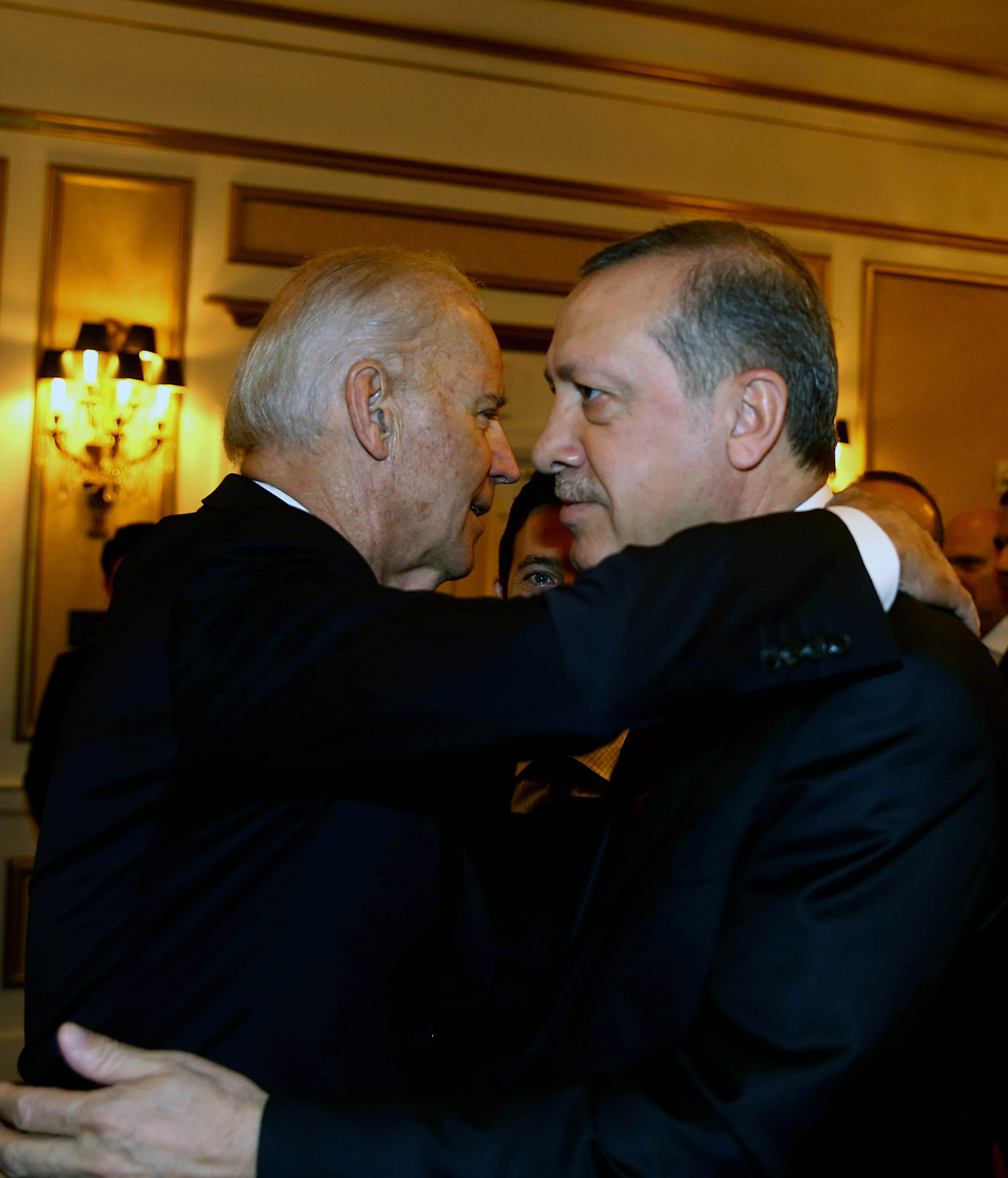 Erdoğan, ABD Başkan Yardımcısı Biden görüşmesi başladı