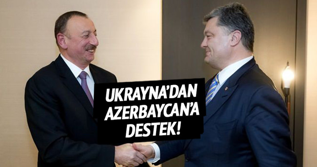 Ukrayna'dan Azerbaycan'a destek!