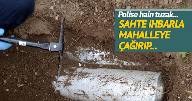 Adana'da polise tuzak kuruldu!