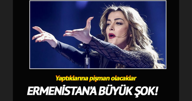 Eurovision'da Ermenistan ekibine ceza