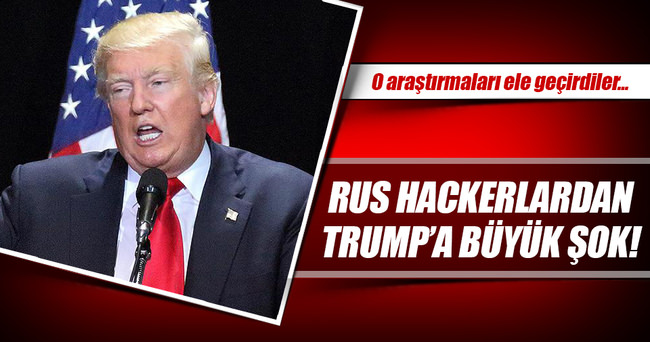 Rus hackerlardan Trump'a şok!