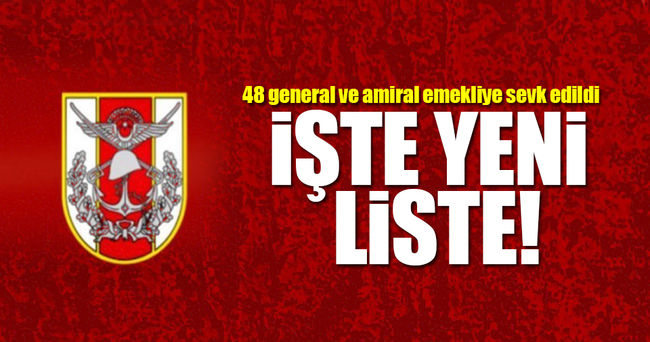 YAŞ kararları sonrası TSK'dan açıklama! İşte yeni liste