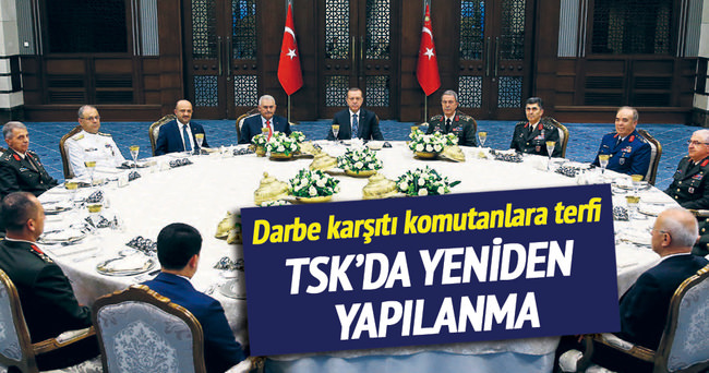 FETÖ’yü temizleyecek yeni komuta kademesi