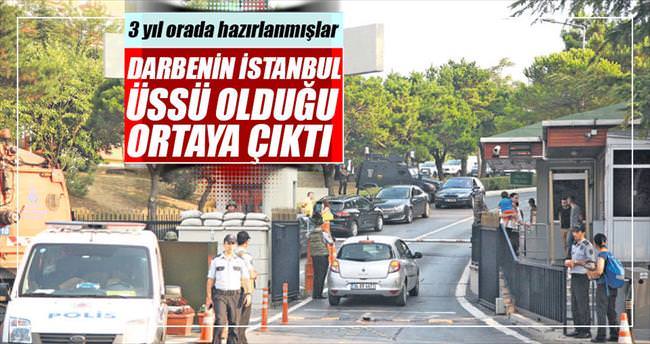 Darbenin İstanbul üssü 1. Ordu Harekât Merkezi