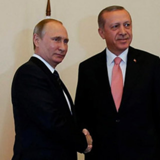 Cumhurbaşkanı Erdoğan-Putin görüşmesi
