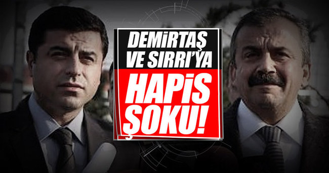 Demirtaş ve Önder için 5 yıl hapis istemi