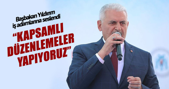 Başbakan Yıldırım: Gerçek ekonominin hep yanından olacağız