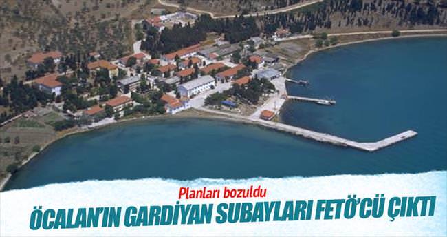 Öcalan’ın gardiyan subayları FETÖ’cü çıktı