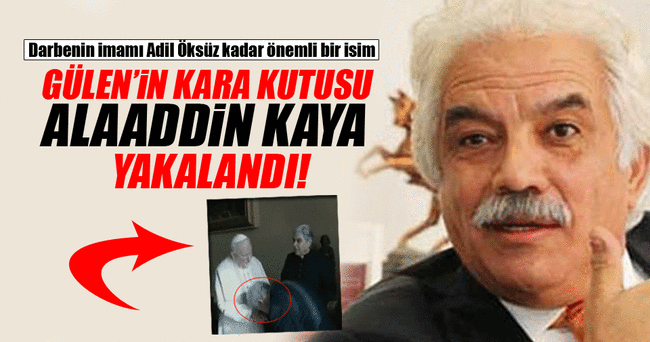 Alaaddin Kaya gözaltında