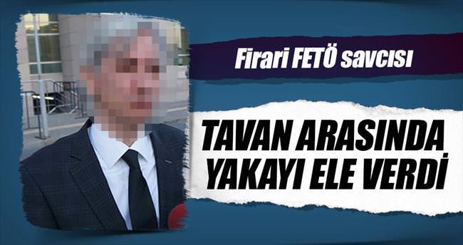 Avcı, tavan arasında yakalandı